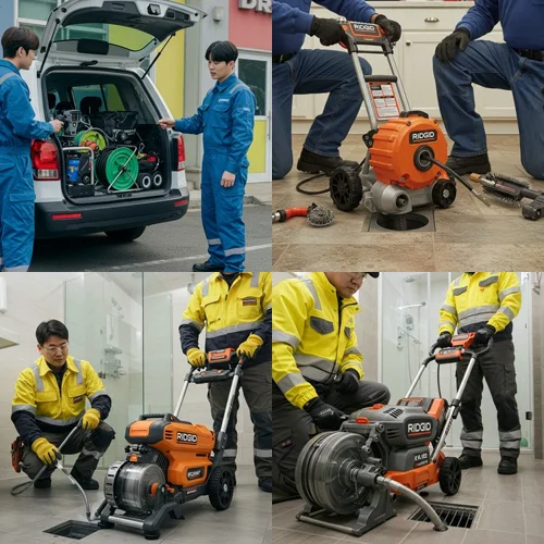 오류동 하수구 뚫음 하수도 공장 배관