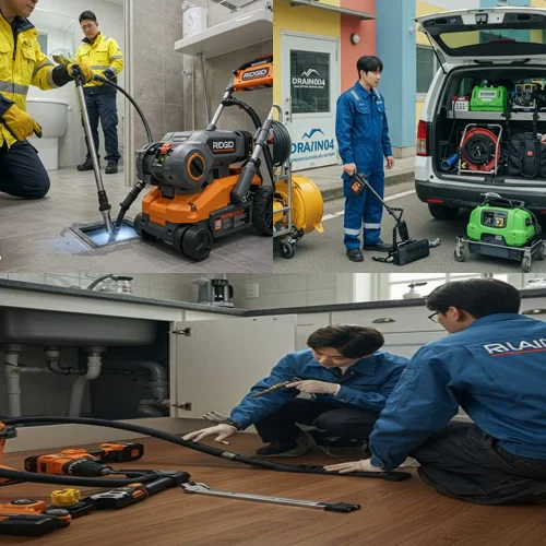 백석동 싱크대 막힘 배수구 배수통 교체
