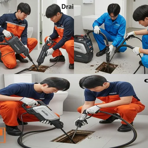 인천 남동구 도림동 하수구 뚫음 하수도, 잦은 역류 배관 내시경으로 확인!