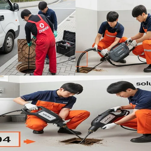 논현동 변기 막힘 수리, 호구포역 근처 식당 화장실