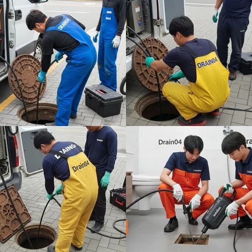 논현동 변기 막힘 수리, 호구포역 근처 식당 화장실