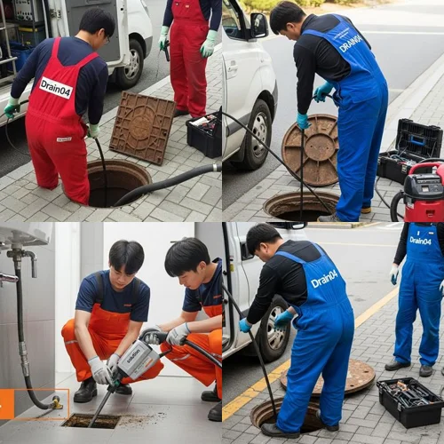 아시아드 경기장 근처, 연희동 싱크대 막힘 배수구