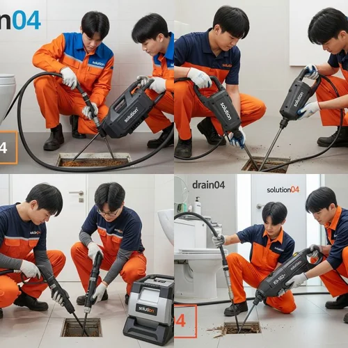 아시아드 경기장 근처, 연희동 싱크대 막힘 배수구