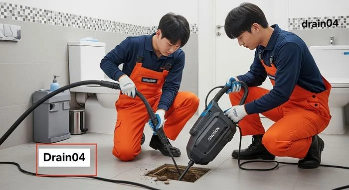 공단 식당 기름때 해결! 목상동 하수구 뚫음 하수도