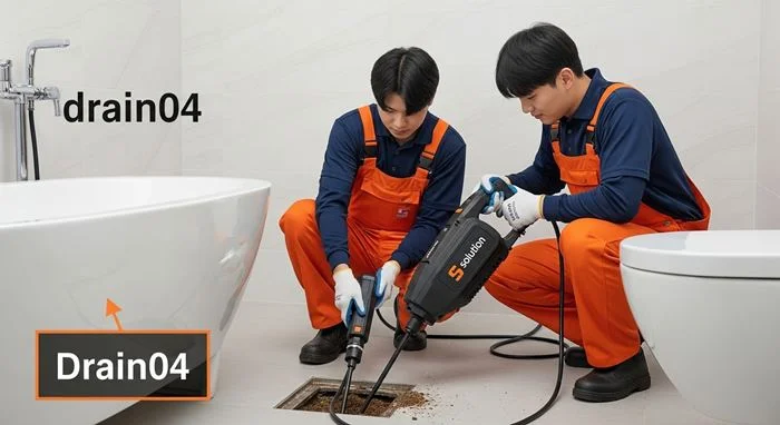 공단 식당 기름때 해결! 목상동 하수구 뚫음 하수도