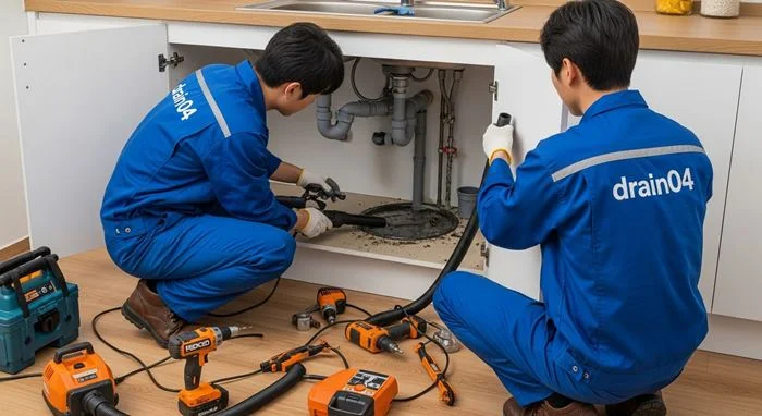 인천 십정동 하수구 뚫음 하수도, 주안역 근처 빌라 역류