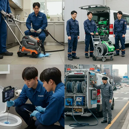 신포시장 상가 긴급 출동, 동인천동 하수구 막힘 업체