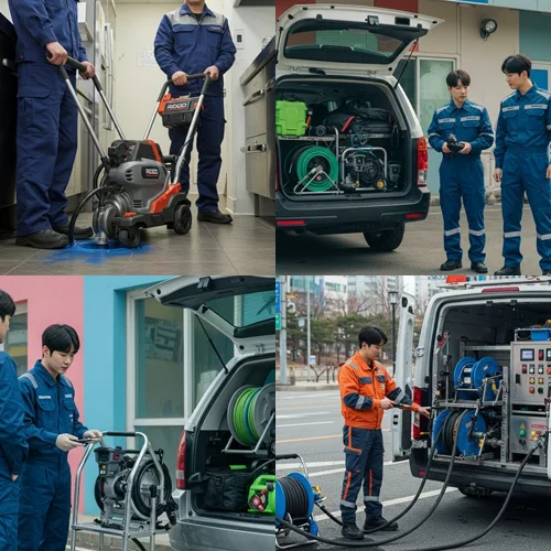 신포시장 상가 긴급 출동, 동인천동 하수구 막힘 업체