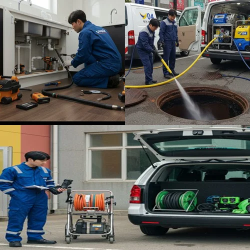 동인천역 근처 상가 막힘, 경동 하수구 뚫음 하수도