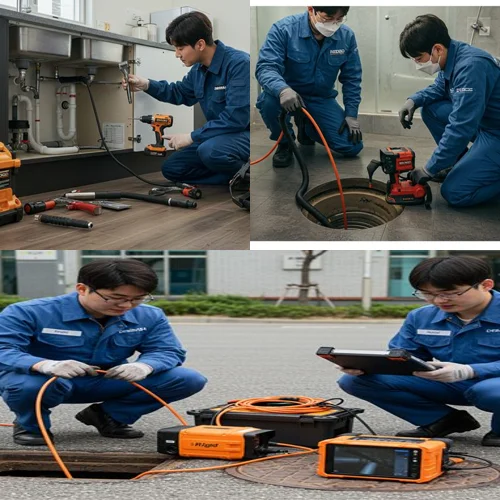 동인천역 근처 상가 막힘, 경동 하수구 뚫음 하수도