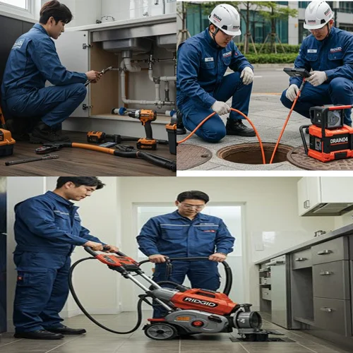 박촌동 하수구 막힘 업체, 빌라 주차장 트랜치 막힘은 셀프 금지!