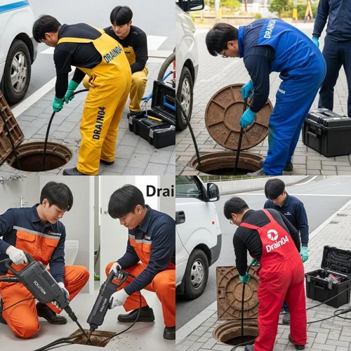 빌라 층 역류... 결국 계산동 하수구 막힘 업체 불렀습니다