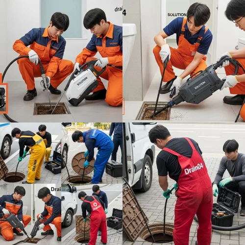 빌라 층 역류... 결국 계산동 하수구 막힘 업체 불렀습니다