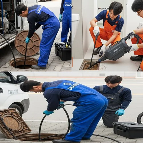 빌라 층 역류... 결국 계산동 하수구 막힘 업체 불렀습니다