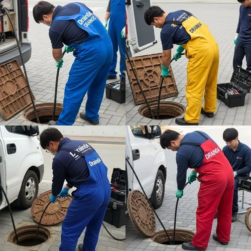 둑실동 하수구 막힘 업체, 시골집 마당 맨홀이 넘칠 때
