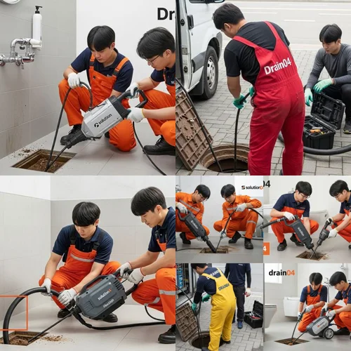 상야동 싱크대 막힘, 물류창고 꽉 막힌 배수구 신속 해결