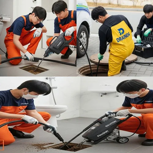 공단 식당 기름때... 목상동 하수구 막힘 업체가 해결!