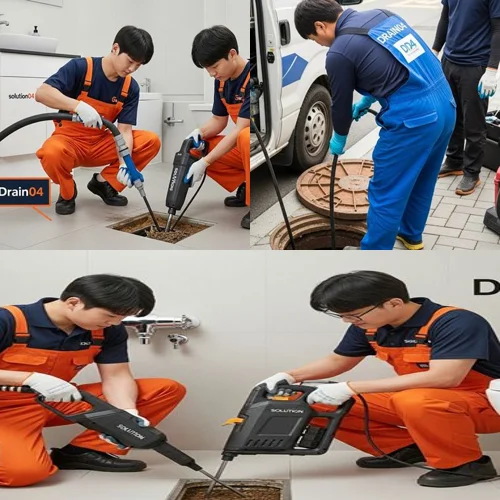 공단 식당 기름때... 목상동 하수구 막힘 업체가 해결!