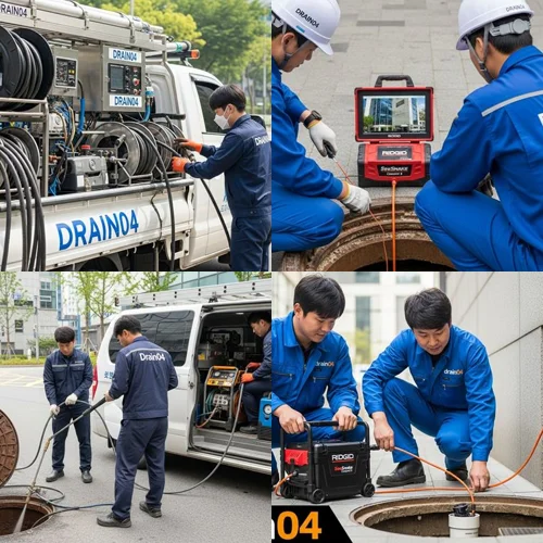 문화의거리 상가 긴급 출동, 부평동 하수구 막힘 업체