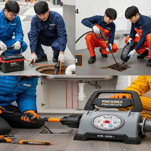 냄새의 원인을 드디어 찾았어요, 귤현동 싱크대 막힘 배수구