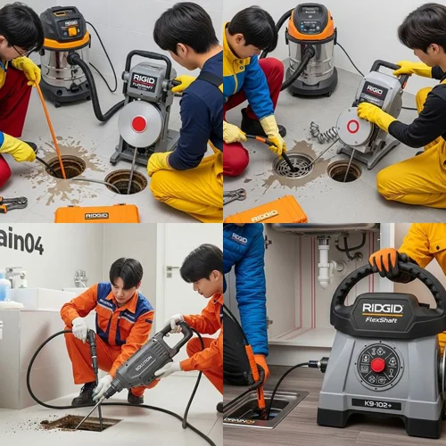 송림동 싱크대 막힘, 산업용품상가 꽉 막힌 배수구