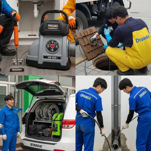 일신동 싱크대 막힘, 군부대 근처 꽉 막힌 배수구