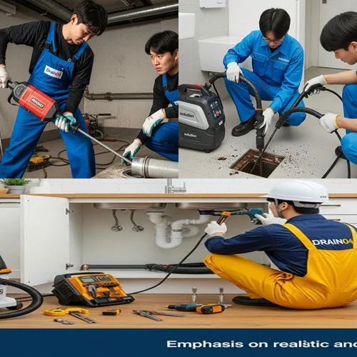 목상동 싱크대 막힘, 공장 식당 꽉 막힌 배수구 기름때