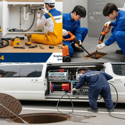 공촌동 싱크대 막힘, 아시아드 경기장 꽉 막힌 배수구