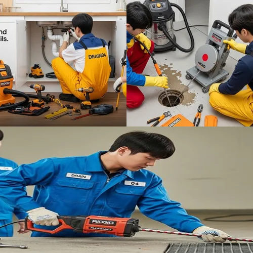 송림동 싱크대 막힘, 산업용품상가 꽉 막힌 배수구