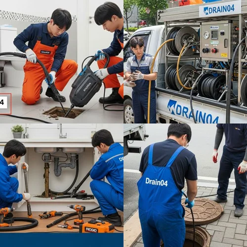 법원 근처 빌딩 긴급 출동, 학익동 싱크대 막힘 배수구