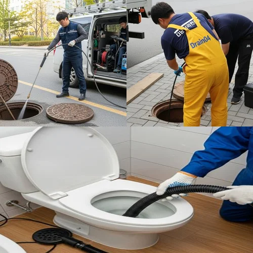 심곡동 하수구 막힘 업체, 서구청 근처 빌라 역류