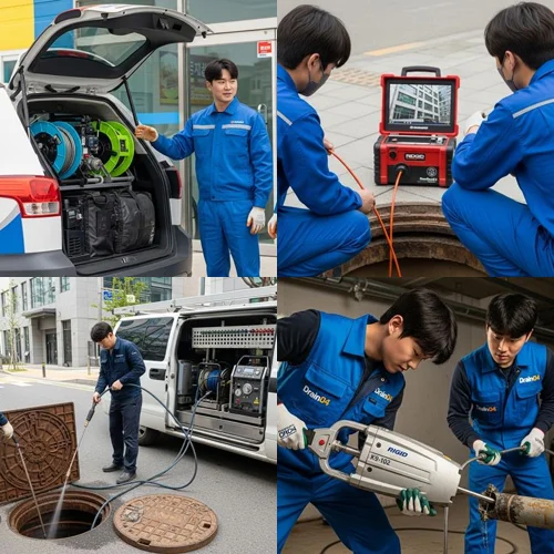 심곡동 하수구 막힘 업체, 서구청 근처 빌라 역류