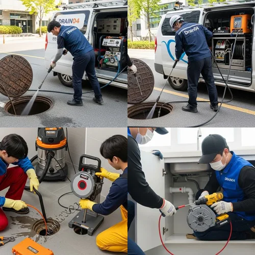 주안역 근처 빌라 역류, 십정동 하수구 막힘 업체