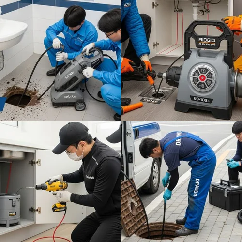 언덕 위 주택가 막힘 문제, 옥련동 변기 막힘 수리