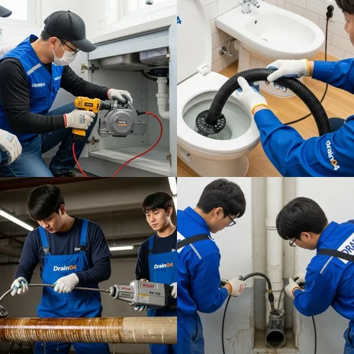 남북동 변기 막힘 수리, 영종도 을왕리 횟집