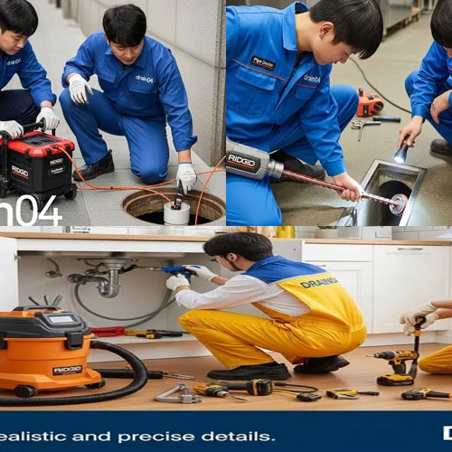 인천 갈산동 하수구 뚫음 하수도, 롯데마트 근처 상가 (또 막힘)