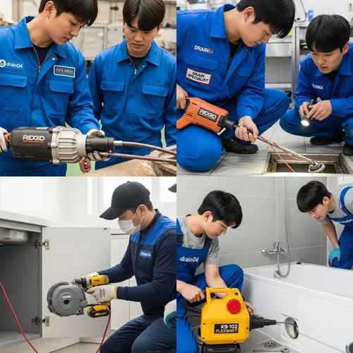 신도시 상가 막힘은 전문가에게, 송도동 변기 막힘 수리