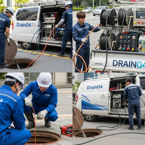 하늘채 아파트 근처, 신현동 하수구 막힘 업체