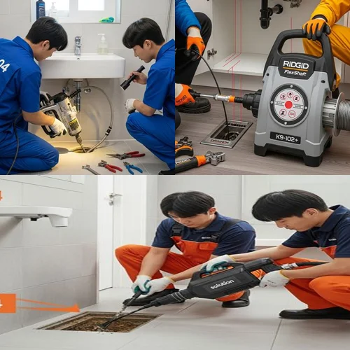 빌라 주차장 맨홀 역류, 남촌동 변기 막힘 수리