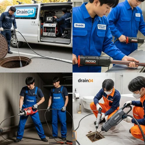 빌라 주차장 맨홀 역류, 남촌동 변기 막힘 수리