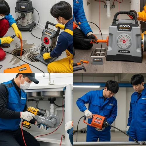 빌라 주차장 맨홀 역류, 남촌동 변기 막힘 수리