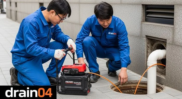 인천 임학동 하수구 뚫음 하수도, 잦은 하수구 역류 원인 찾아냄!