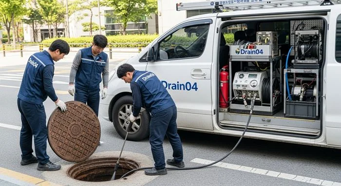 인천 임학동 하수구 뚫음 하수도, 잦은 하수구 역류 원인 찾아냄!