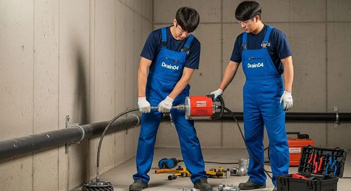 빌라 주차장 맨홀 역류, 남촌동 하수구 막힘 업체가 해결 3 빌라 주차장 맨홀 역류, 남촌동 하수구 막힘 업체가 해결