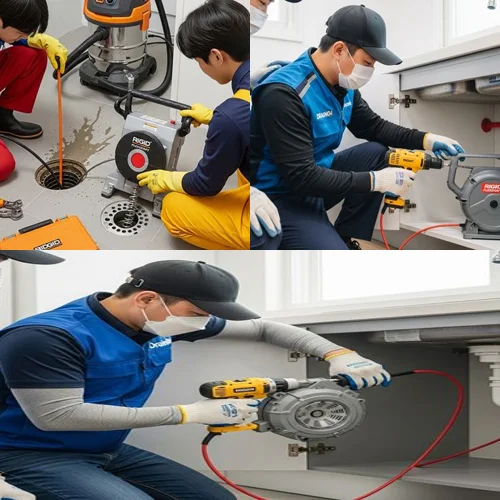 운연동 하수구 뚫음 하수도, 전원주택 마당 배관 막힘