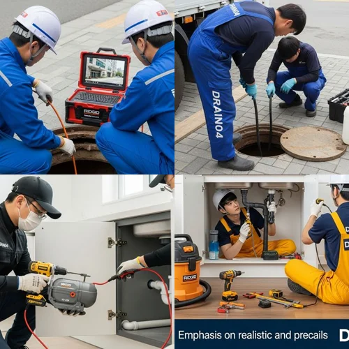 꽉 막힌 배수구 악취까지 싹! 병방동 싱크대 막힘 배수구