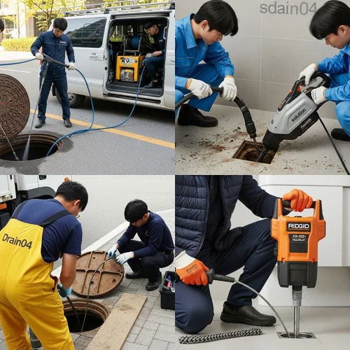 꽉 막힌 배수구 악취까지 싹! 병방동 싱크대 막힘 배수구