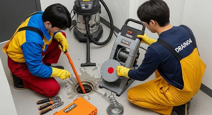 내동 하수구 뚫음 하수도, 신포시장 근처 빌라 역류