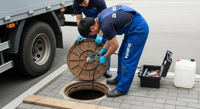내동 하수구 뚫음 하수도, 신포시장 근처 빌라 역류
