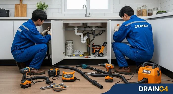 내동 하수구 뚫음 하수도, 신포시장 근처 빌라 역류